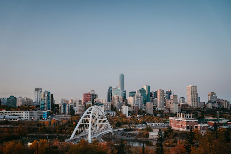 Edmonton River Valley and Skyline