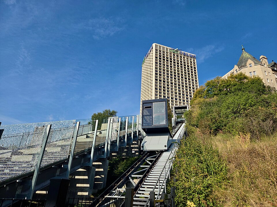 100th Street Funicular and Edmonton River Valley